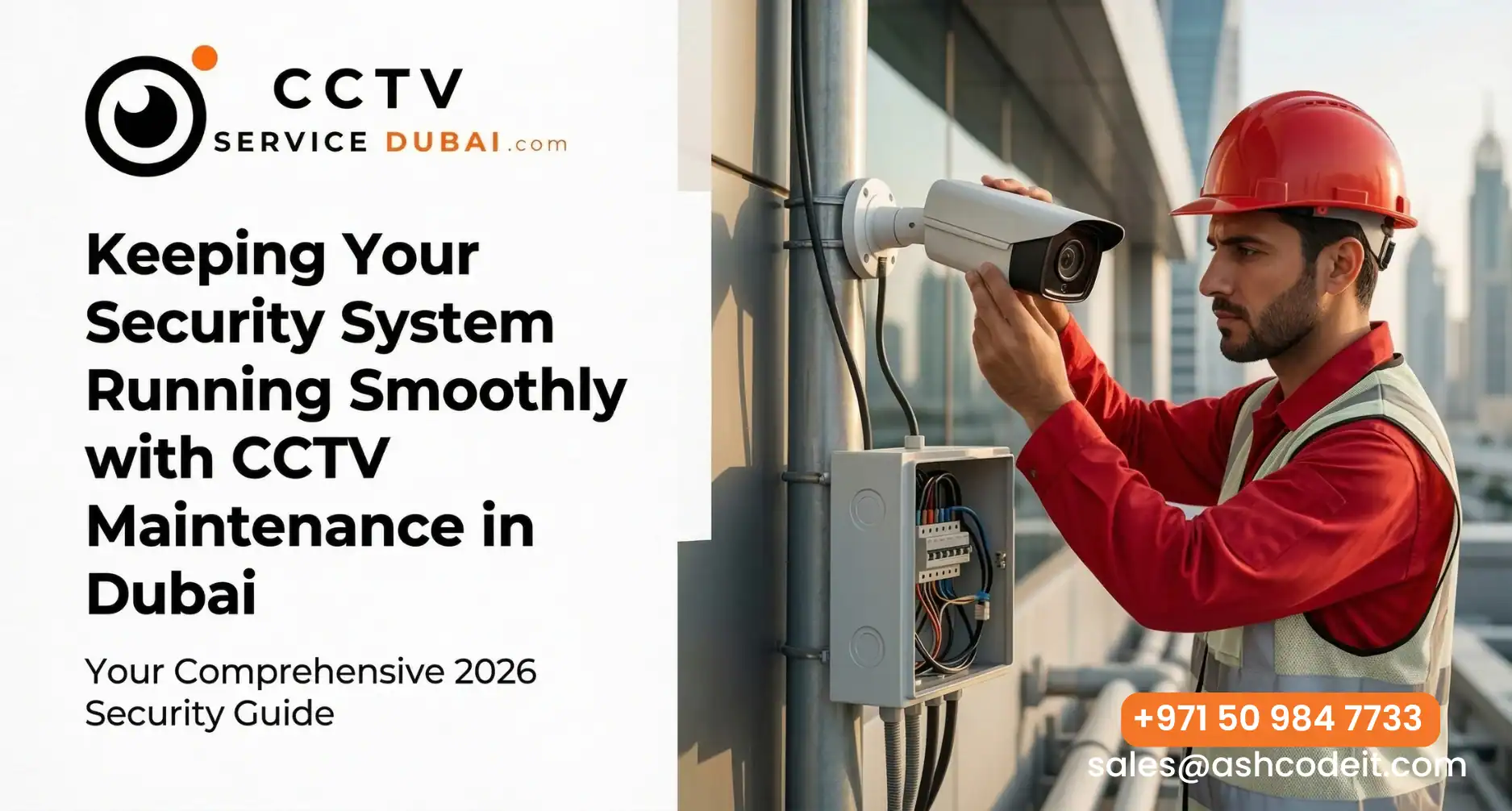 Maintenance Of CCTV in Dubai Featured Image