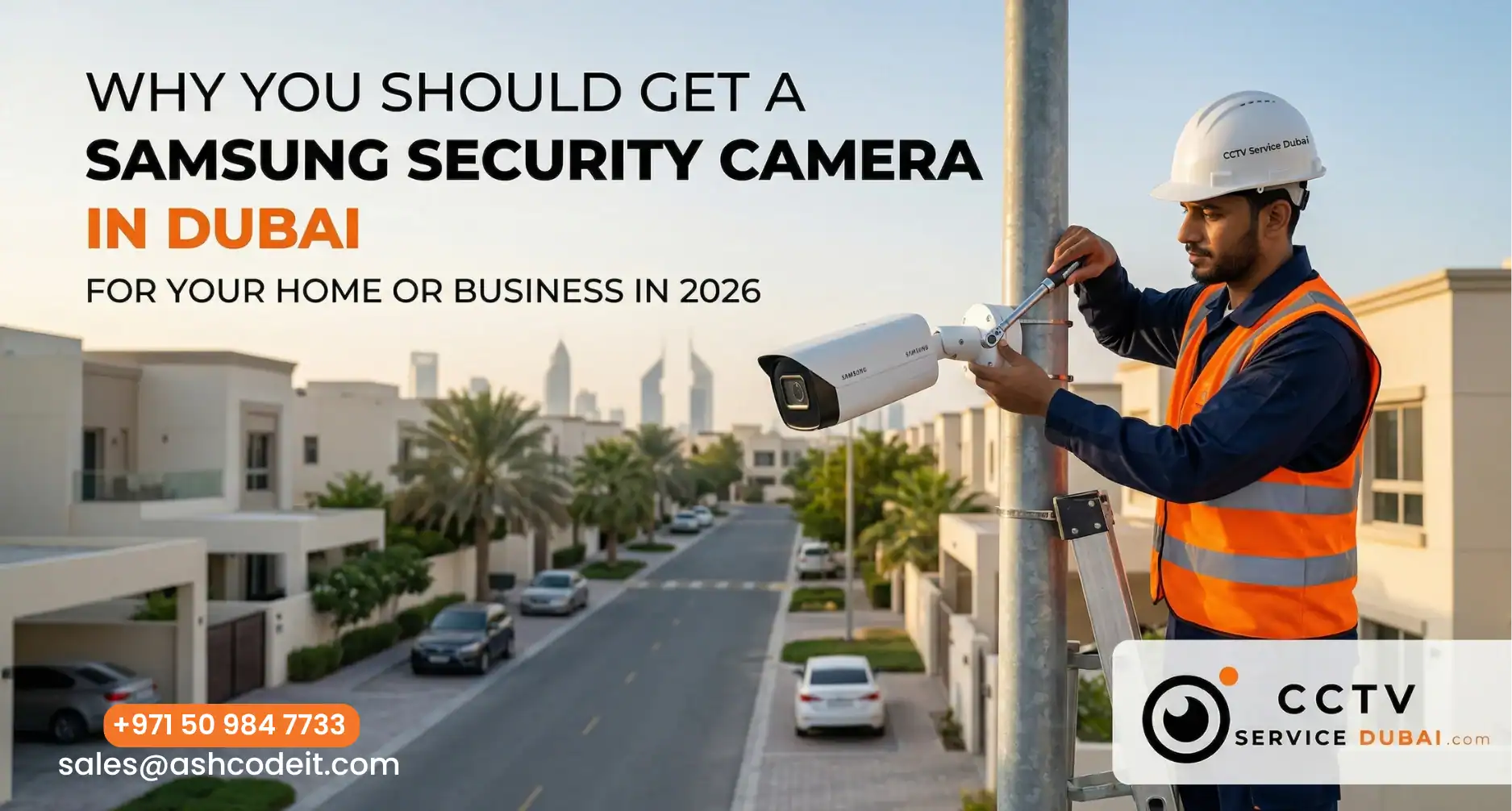 Samsung Security Camera in Dubai Blog Featured Image