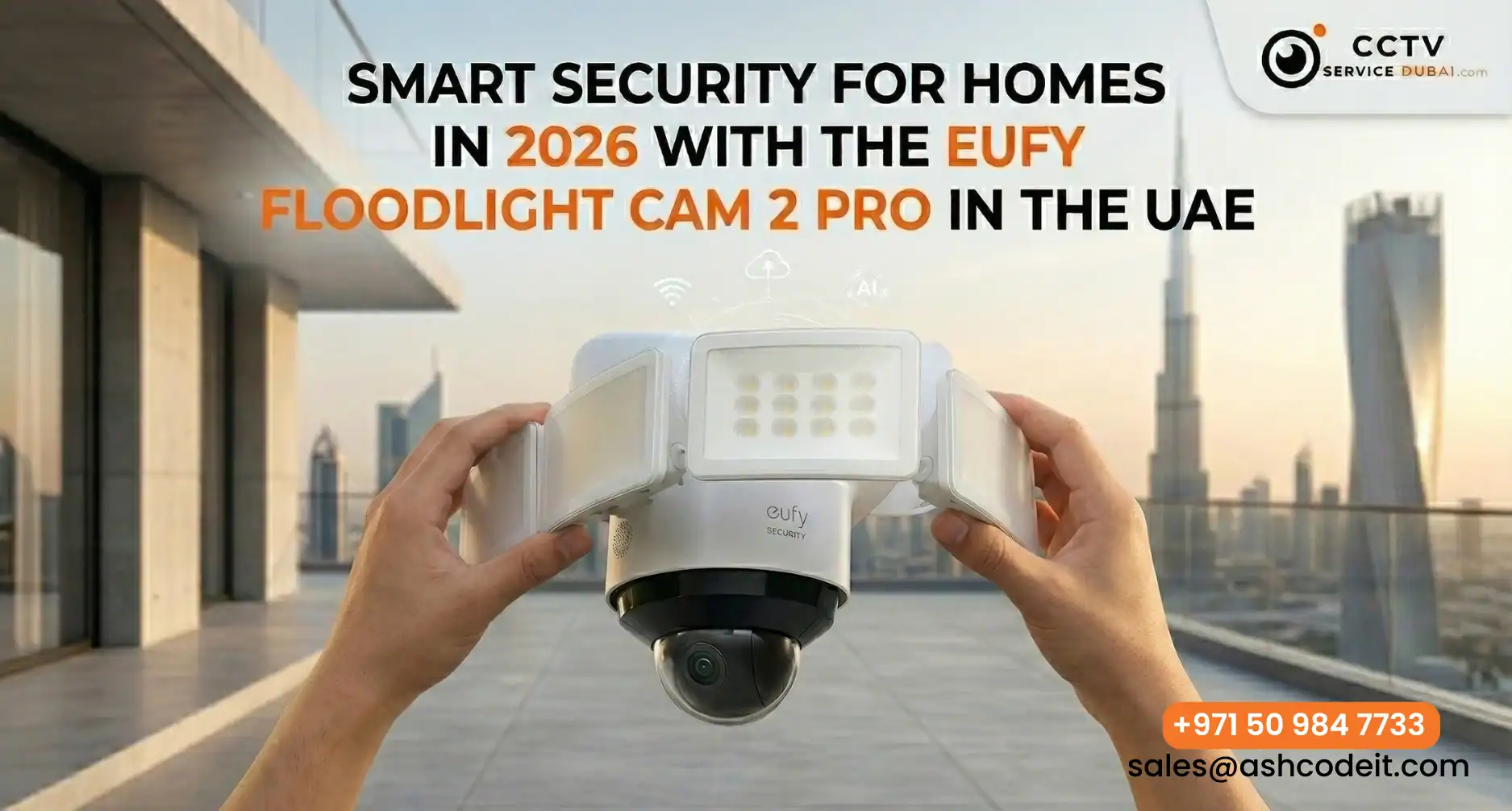 Eufy Floodlight Cam 2 Pro in the UAE