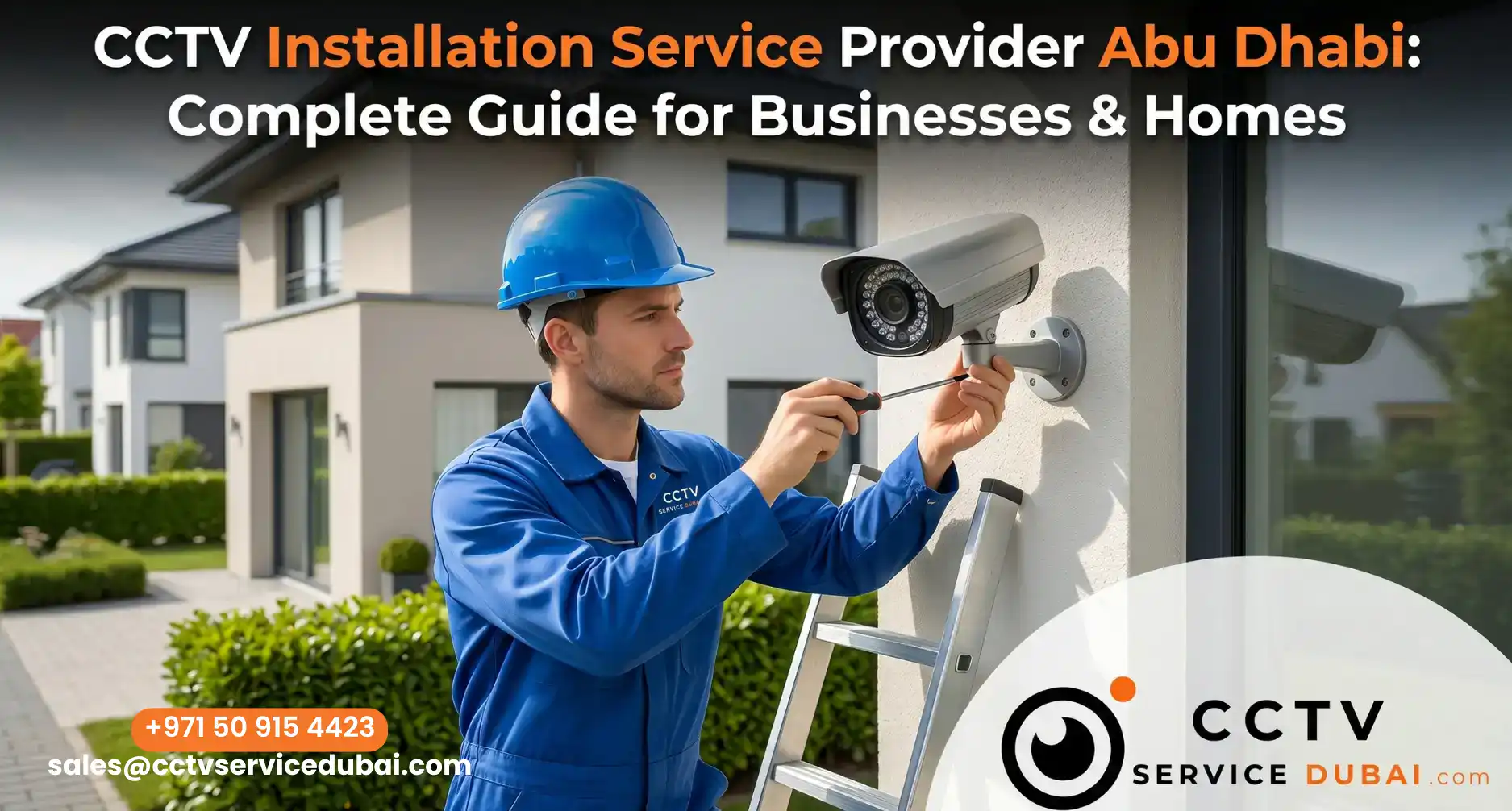 CCTV installation service provider Abu Dhabi