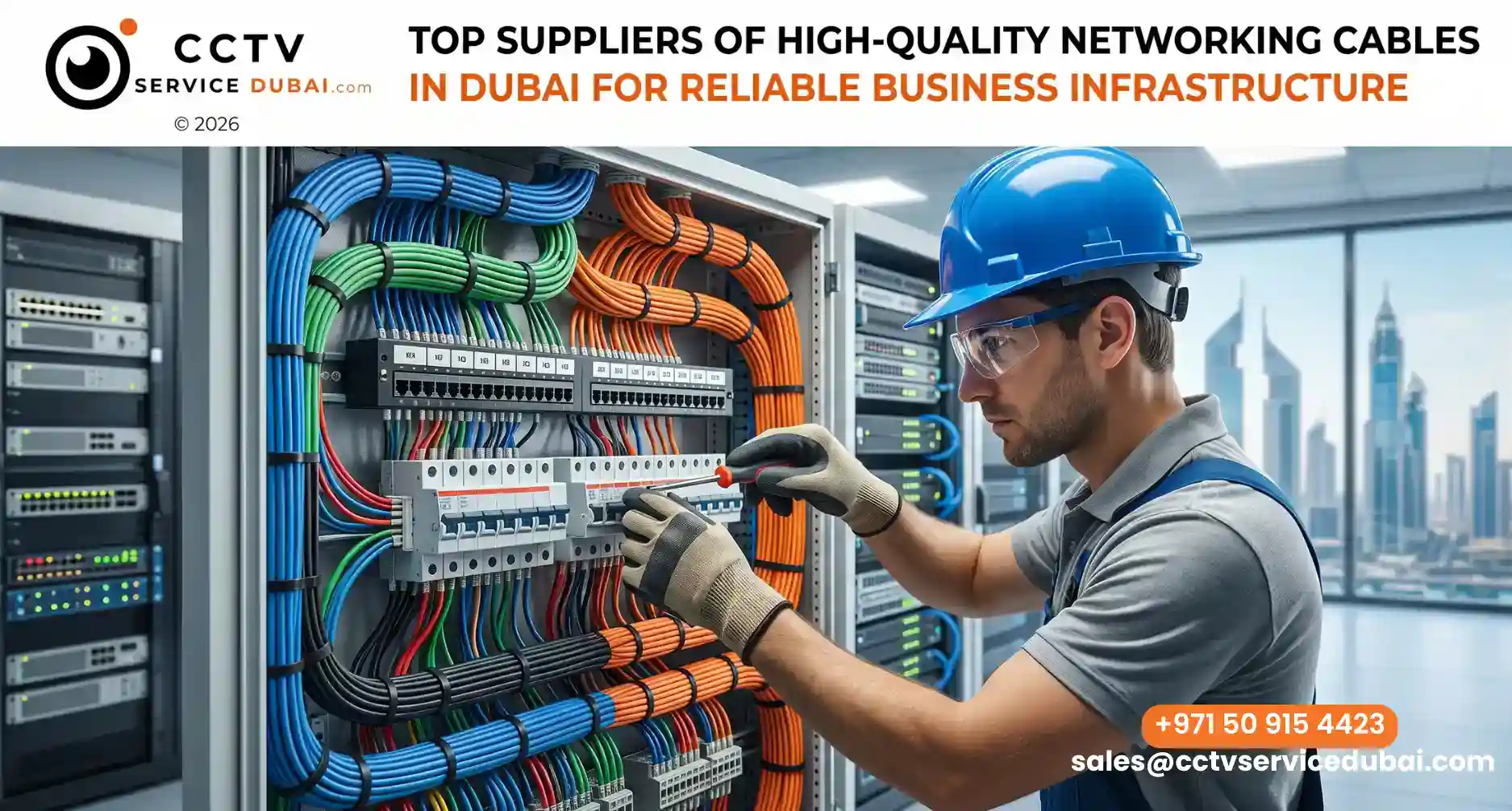 Top suppliers of high-quality networking cables in Dubai