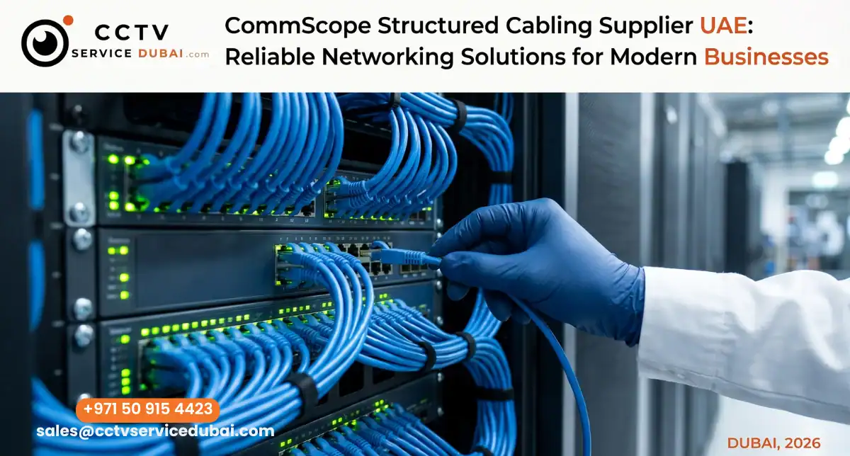 CommScope structured cabling supplier UAE