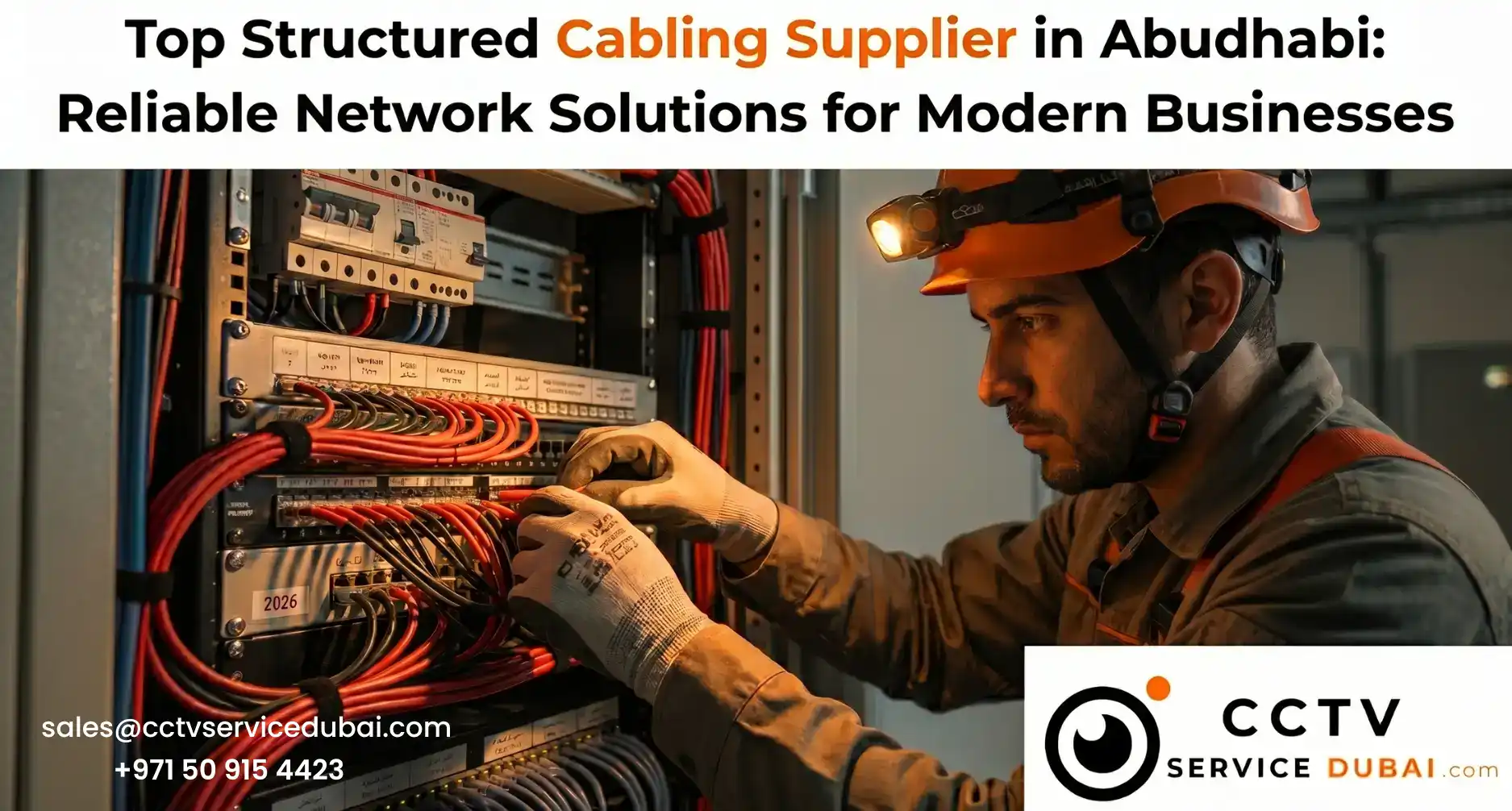 Top Structured Cabling Supplier in Abudhabi