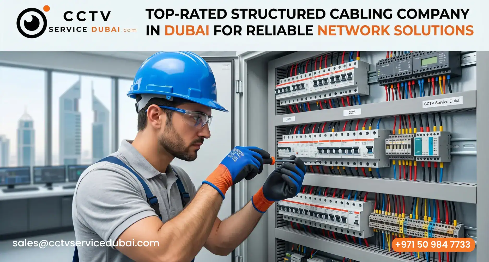 Top-rated structured cabling company in dubai