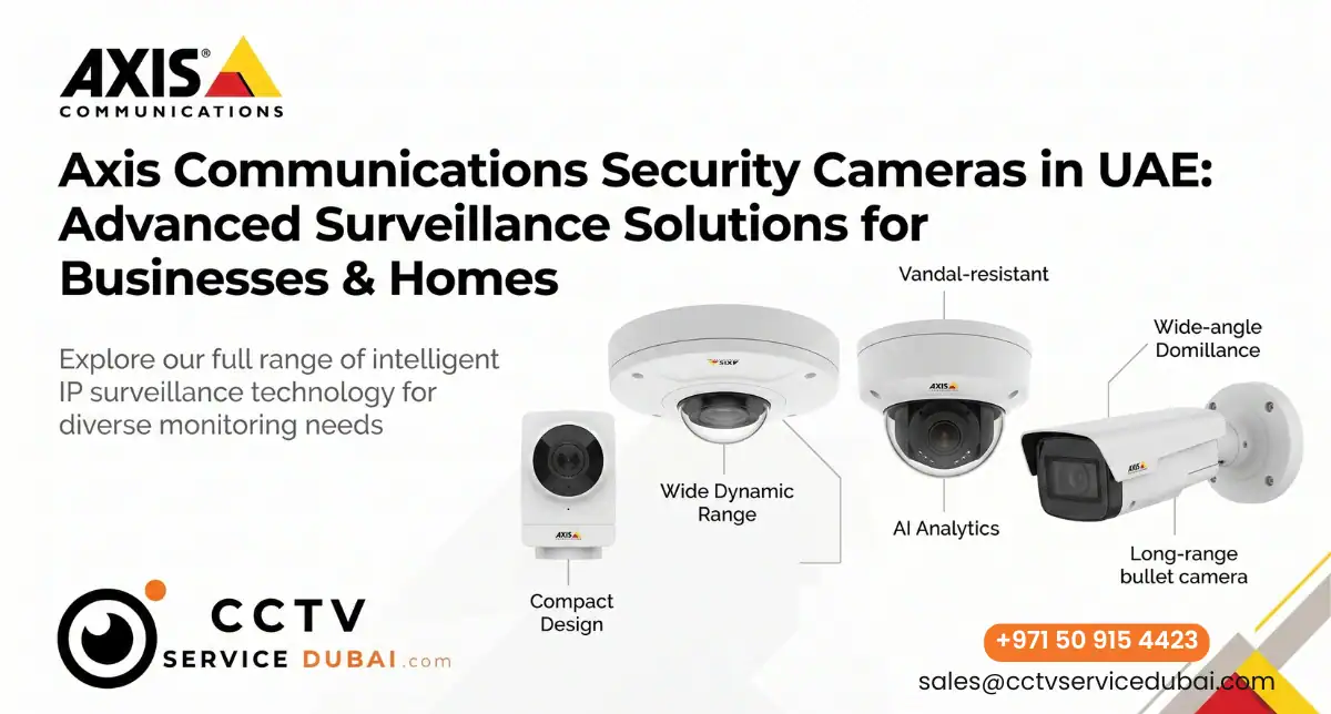 axis communications security cameras in uae