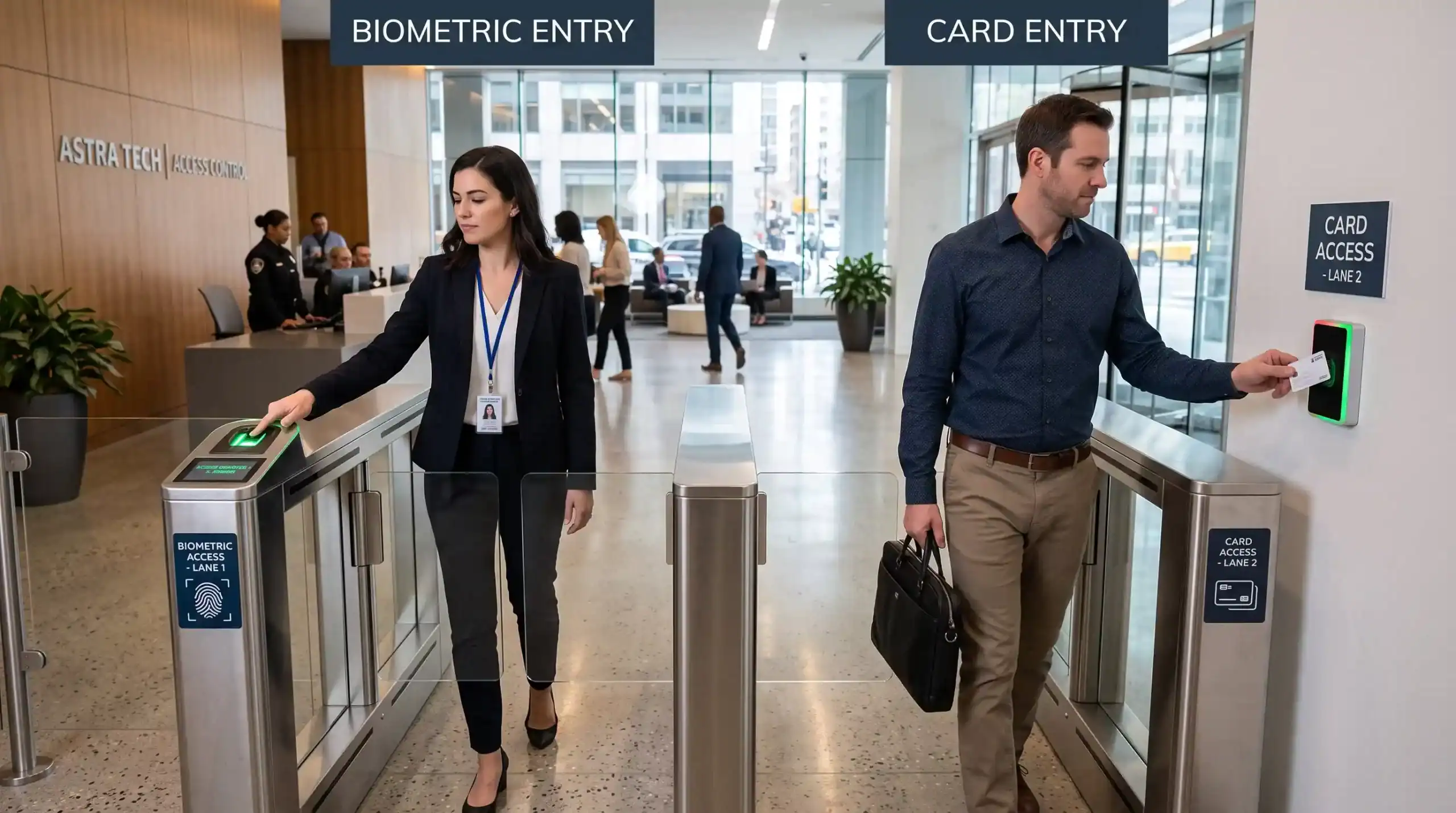 biometric vs card access control Dubai - Blog Image