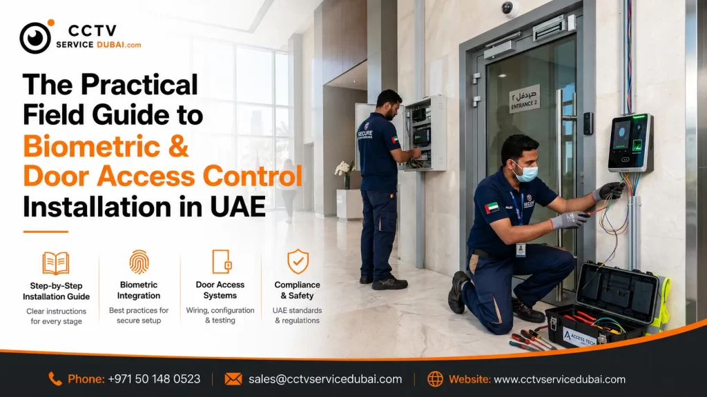 The Practical Field Guide to Biometric & Door Access Control Installation in UAE